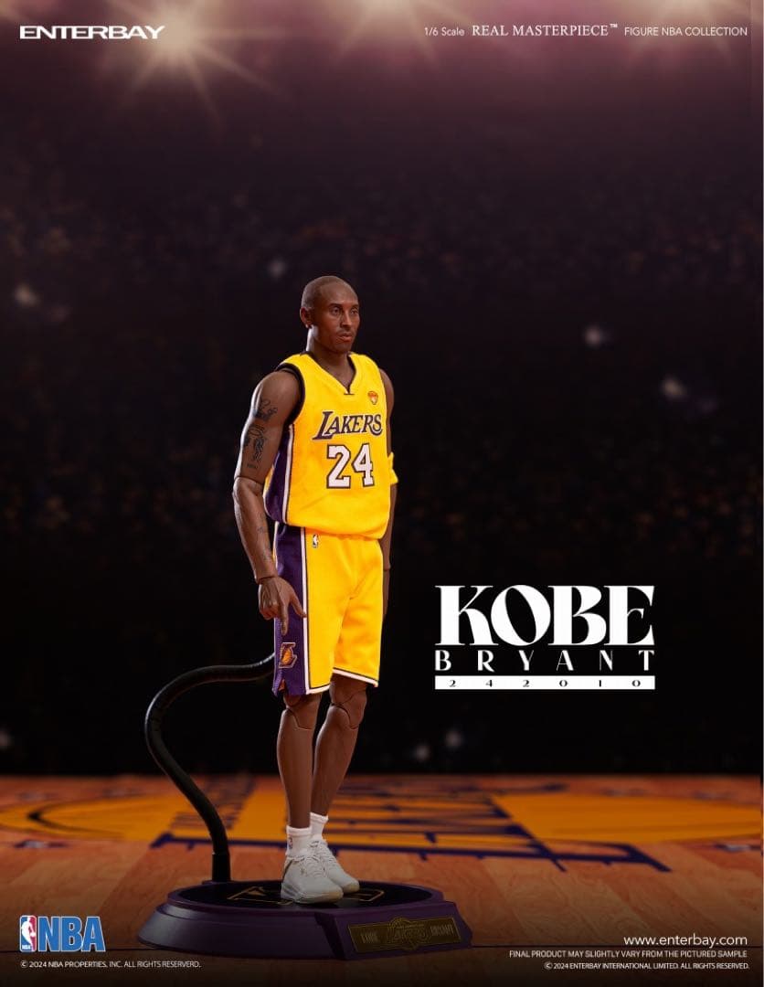 エンターベイ　リアルマスターピース NBAコレクション　コービー・ブライアント