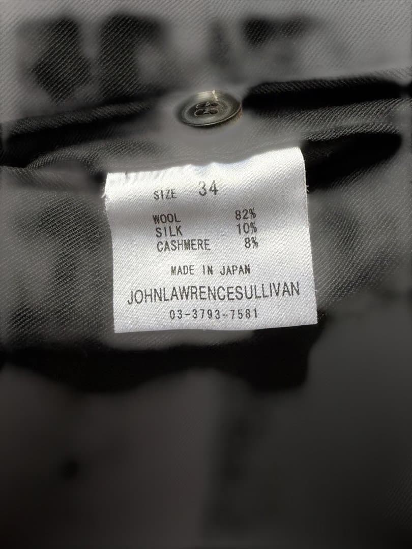 ジョンローレンスサリバン 初期 セットアップ DORMEUIL 黒 日本製 34