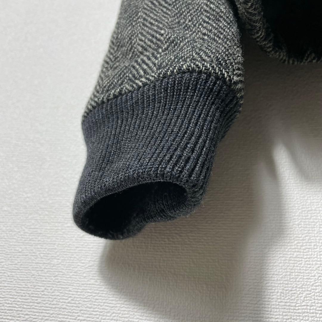希少コラボ A.P.C ハリスツイード ジップアップツイードブルゾン ジャケット