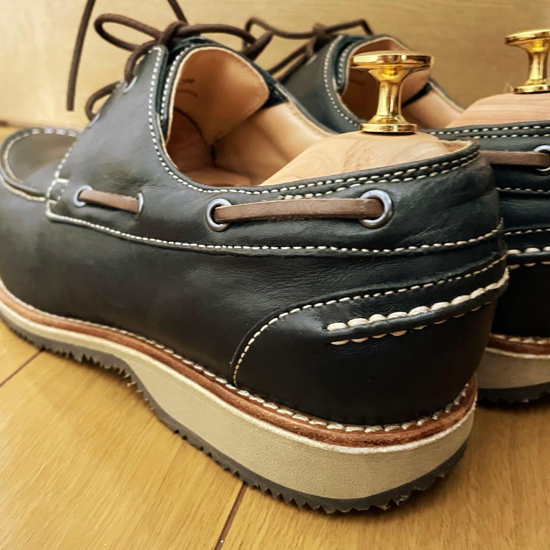 超美品 リーガル W352AG デッキシューズ 革靴　　モカシン 天然皮革