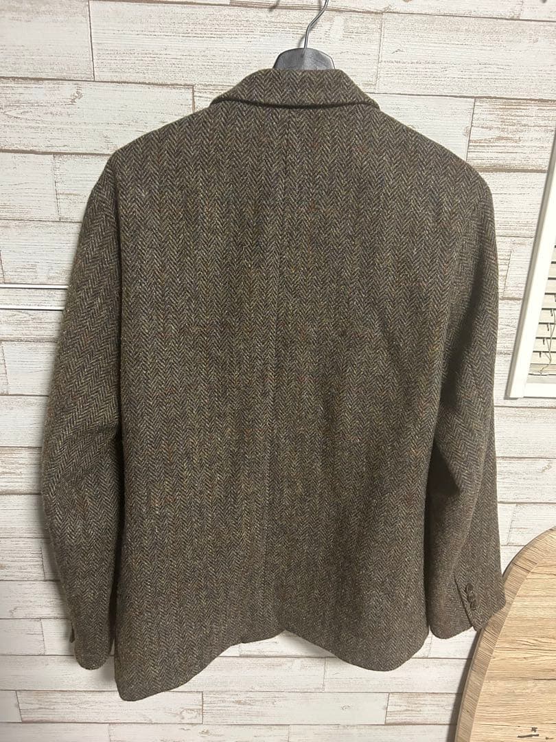 Harris Tweed ヘリンボーンジャケット サイズ4