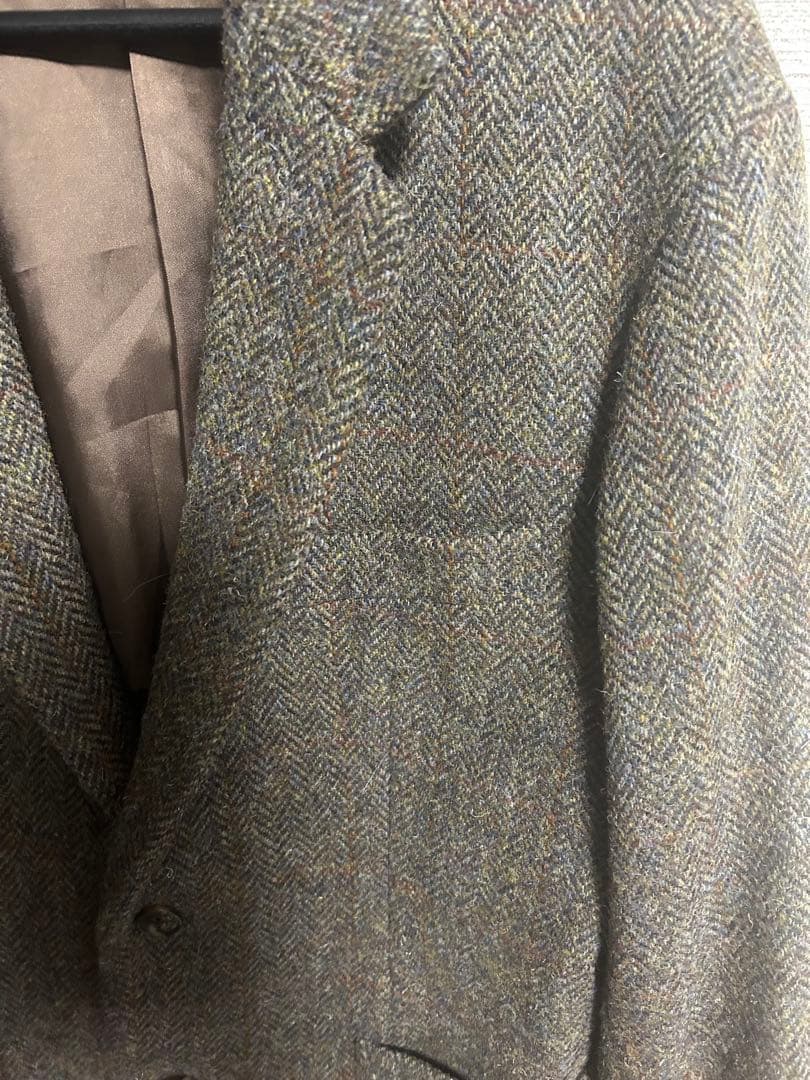 Harris Tweed ヘリンボーンジャケット サイズ4