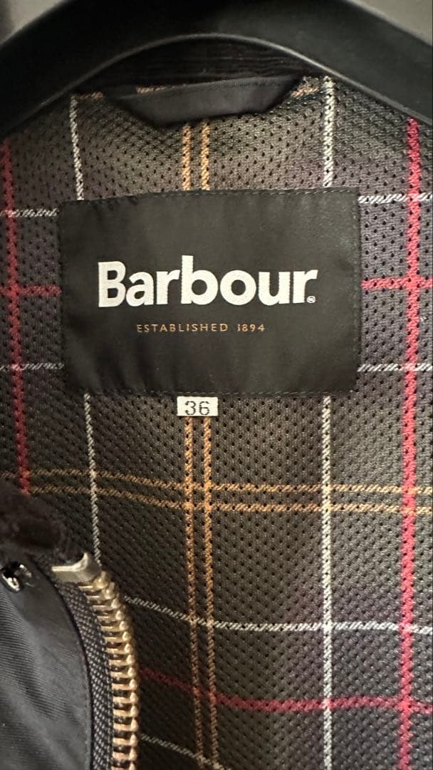 Barbour green label 別注 トランスポートビデイル 36 S