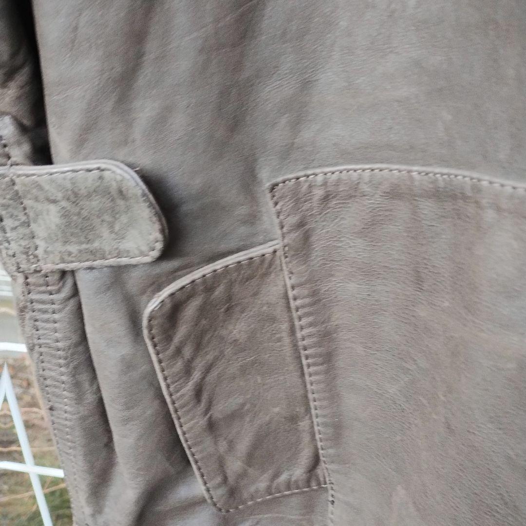 デ*ク様 Yukon Trail レザーハンティングベスト L メンズ本革ユーコ