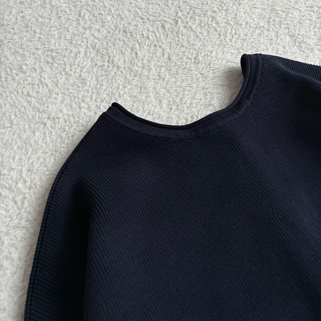 美品 ボールジィ 2WAY パールコンビクルーネックカーディガン 24SS 春服