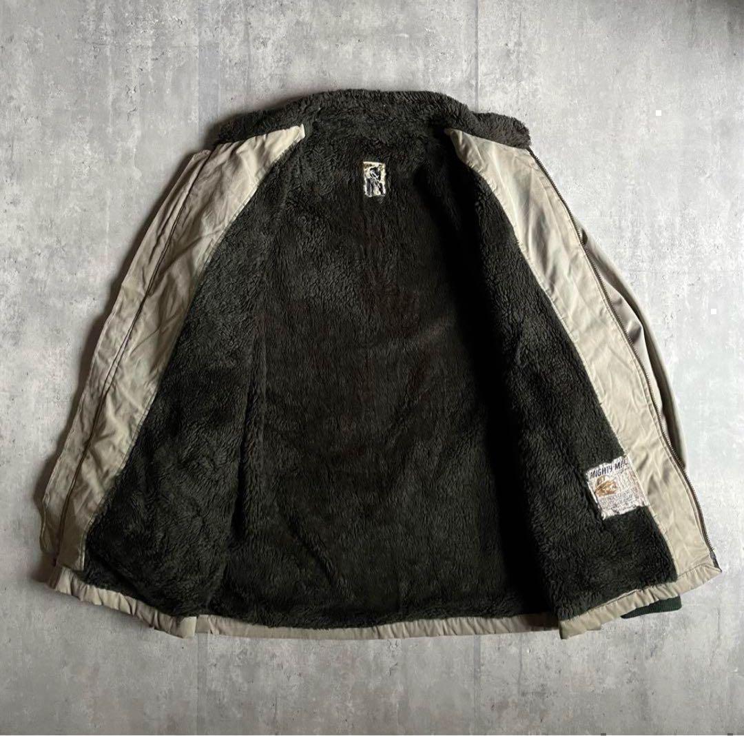 【70s vintage】ファラオジャケット　ブルゾン　talon 裏地ボア