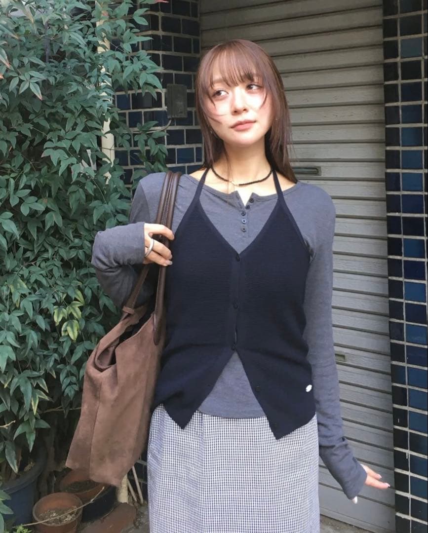 Muori Suède Boston Bag スエードボストンバッグ　ブラウン