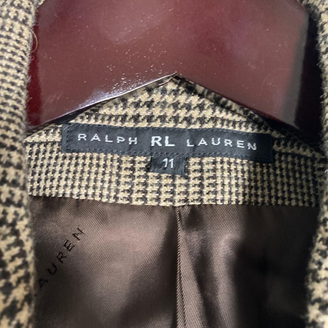 Ralph RL Lauren 千鳥格子 テーラードジャケット 11号