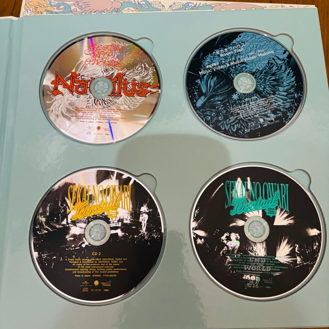 SEKAINOOWARI Nautilus 完全数量限定デラックス盤