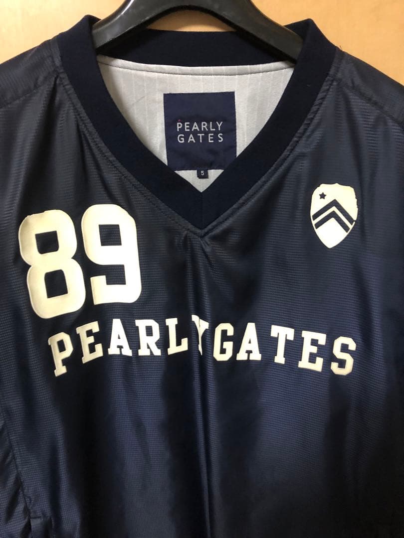 パーリーゲイツ　PEARLY GATES　スニード　ネイビーゴルフウェア 5