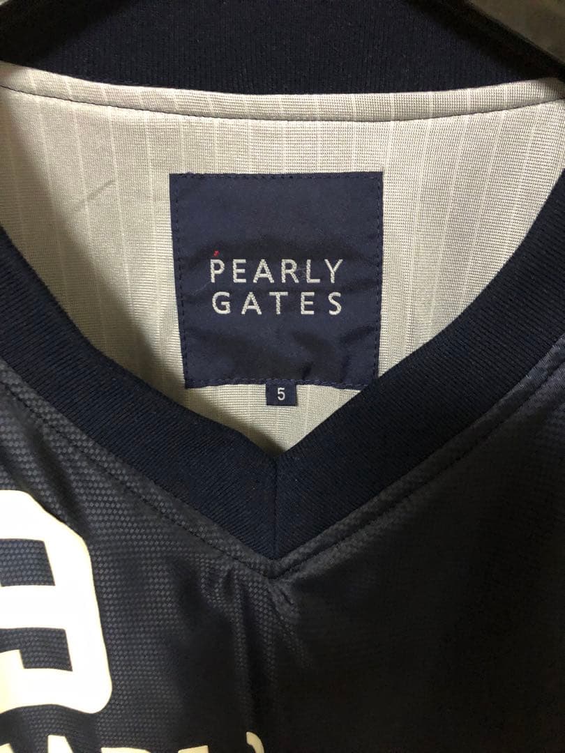 パーリーゲイツ　PEARLY GATES　スニード　ネイビーゴルフウェア 5
