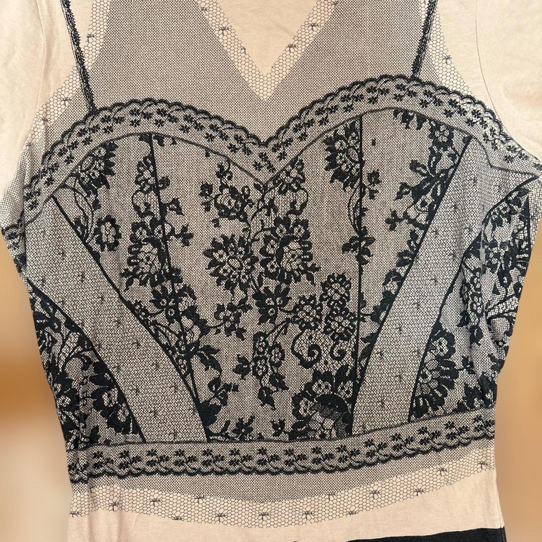Christian Dior トランプルイユ Tシャツ ガリアーノ期