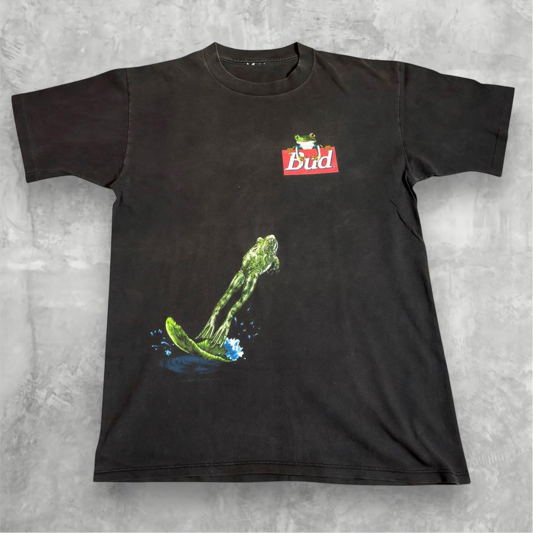 バドワイザー JUMPING FROG TOUCH OF GOLD Tシャツ