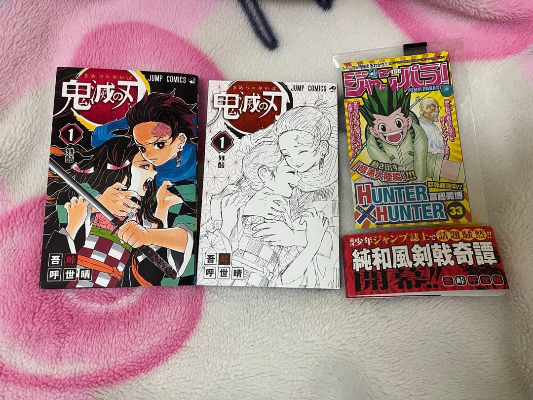 【美品】鬼滅の刃　1巻　初版帯付き