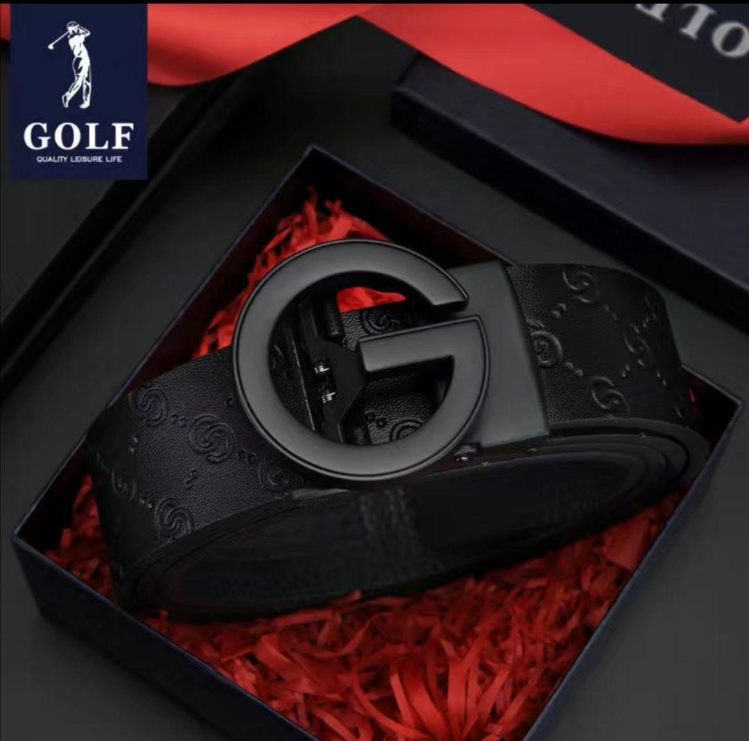 GOLF ゴルフ 牛革ベルト男女兼用