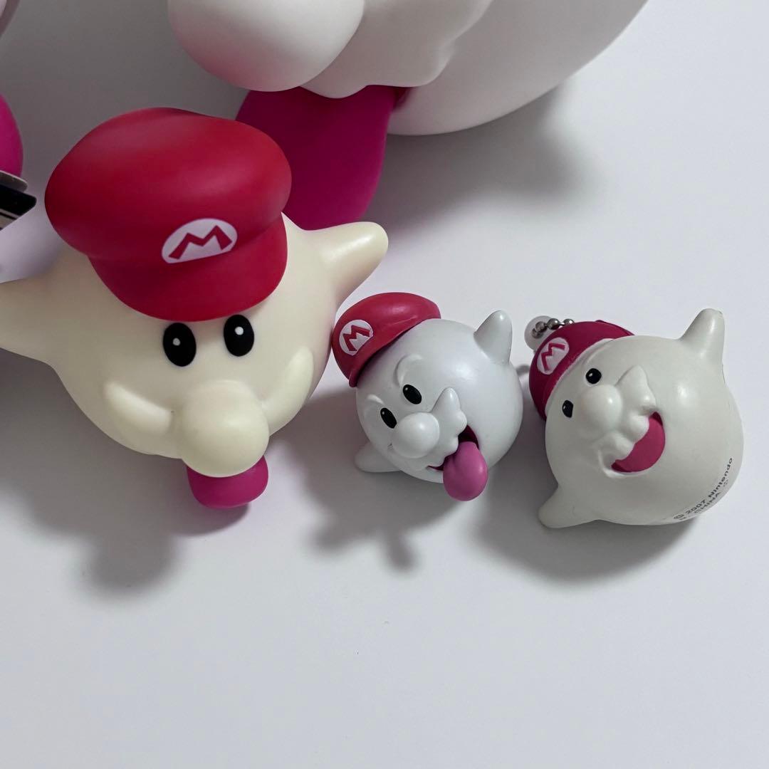 オバケマリオ　ソフビ　フィギュア　キーホルダー　セット