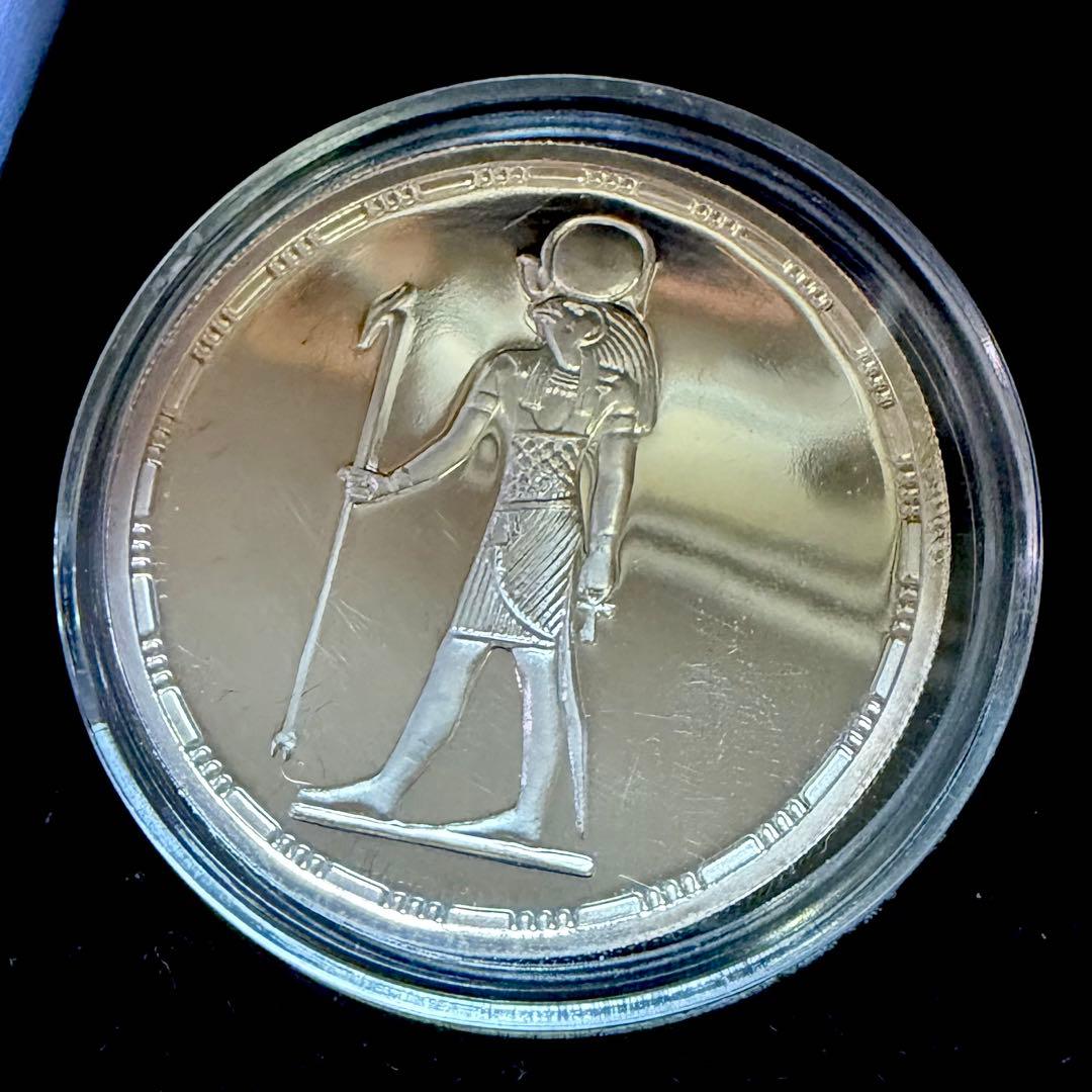 1994 古代エジプト 太陽神 銀貨 .999純銀  シルバー プルーフ