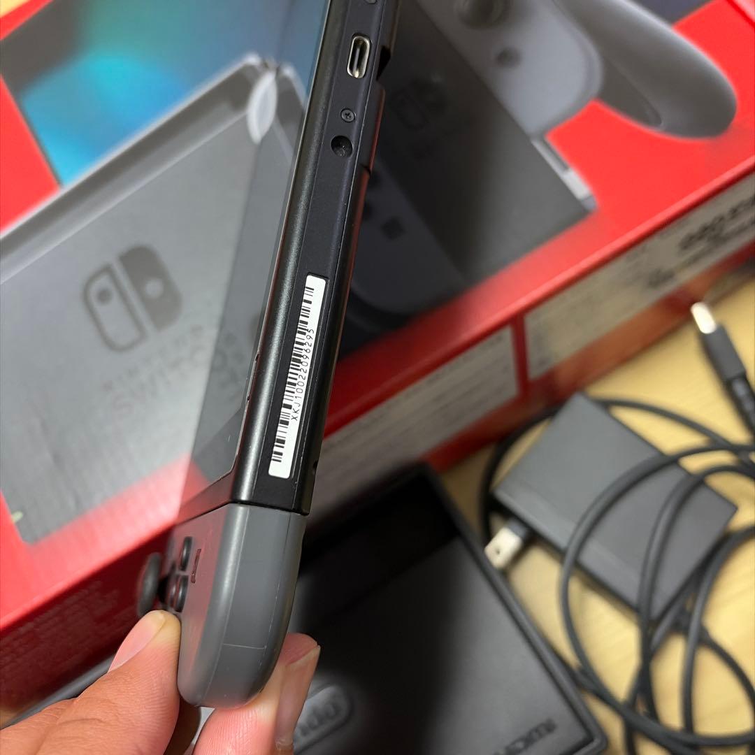 Nintendo Switch 本体 グレー HDMIケーブル付き
