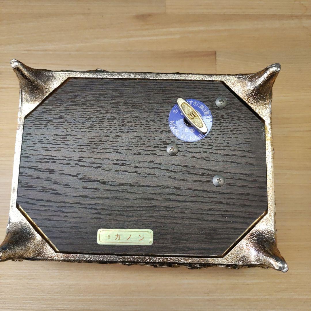 美品 小樽オルゴール堂 カノン BOX オルゴール蝶々