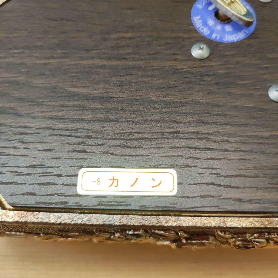 美品 小樽オルゴール堂 カノン BOX オルゴール蝶々
