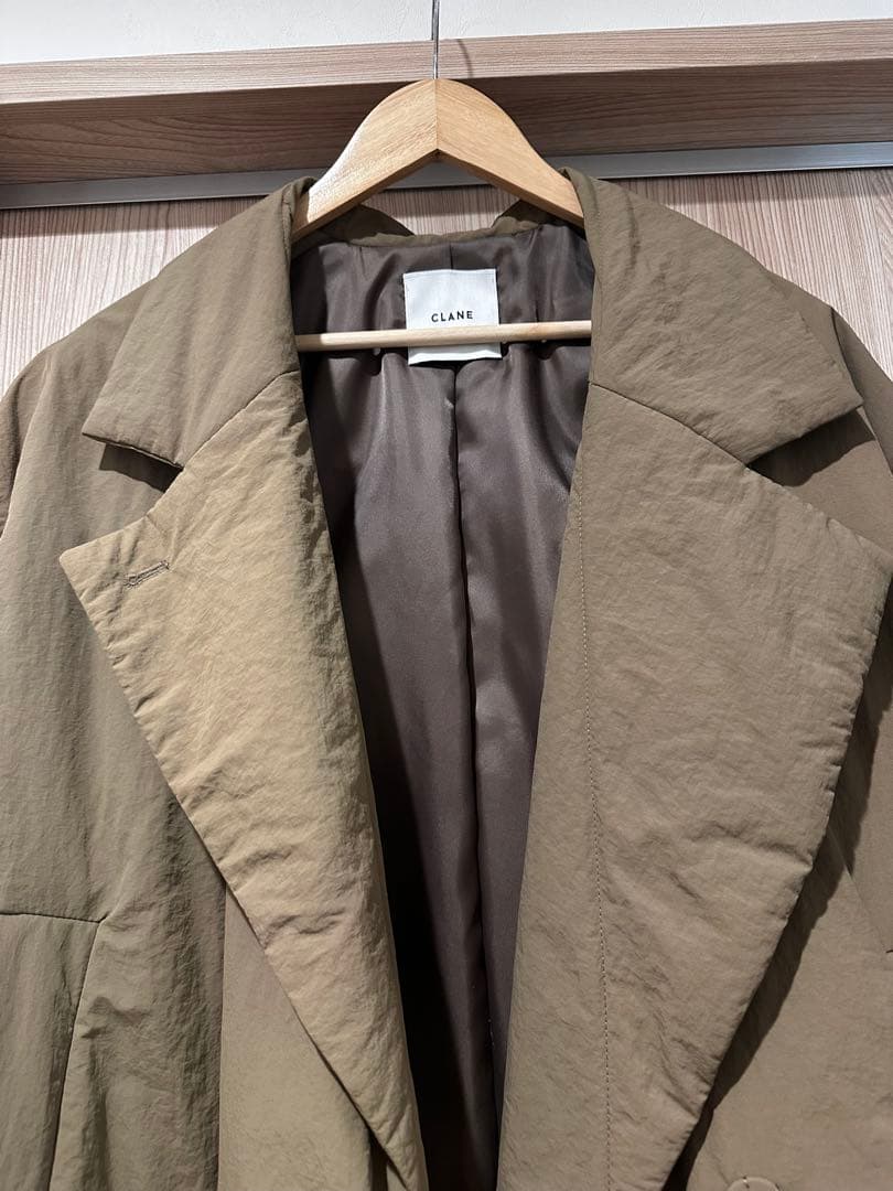 CLANE color down chester coat サイズ0
