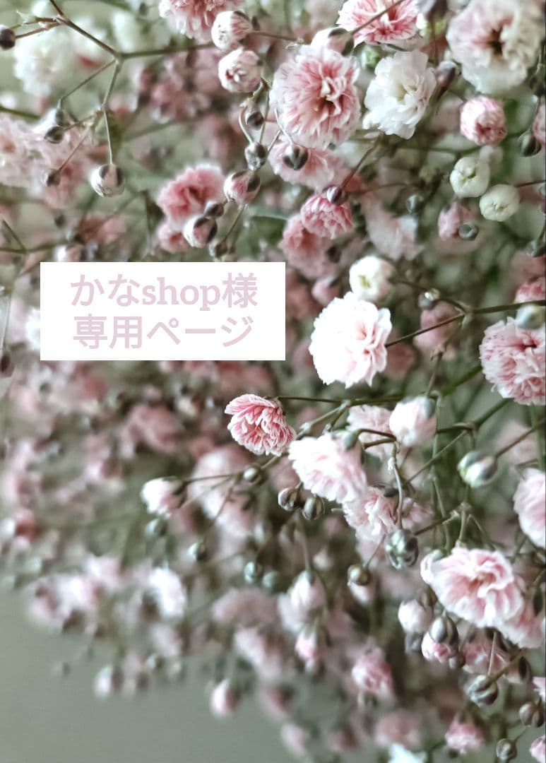 ♡かなshopページ♡ドライフラワーラッピングブーケ×4束♡