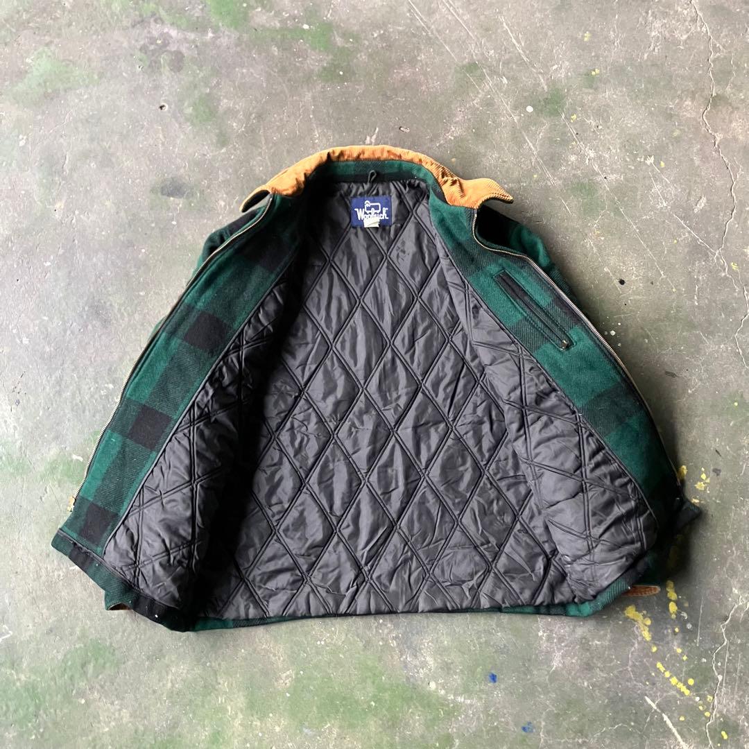 90s usa製 woolrich ブロックチェック　ジャケット　バッファロー