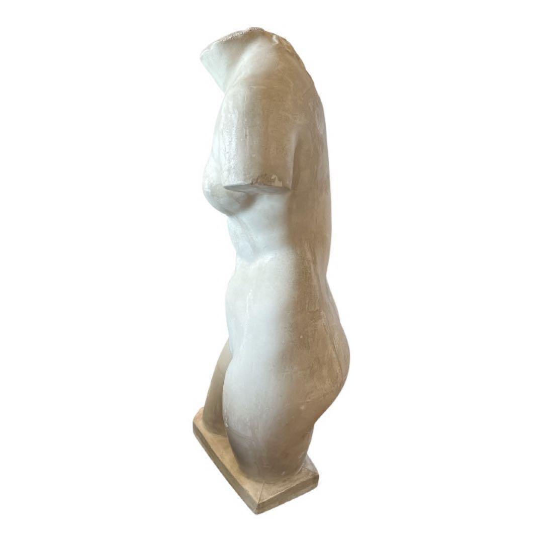 石膏像 彫刻 オブジェ 高さ73.5cm 9.4kg