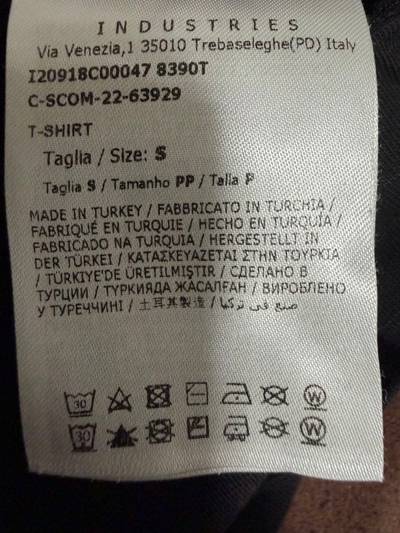 MONCLER Tシャツ サイズ1 ブラック