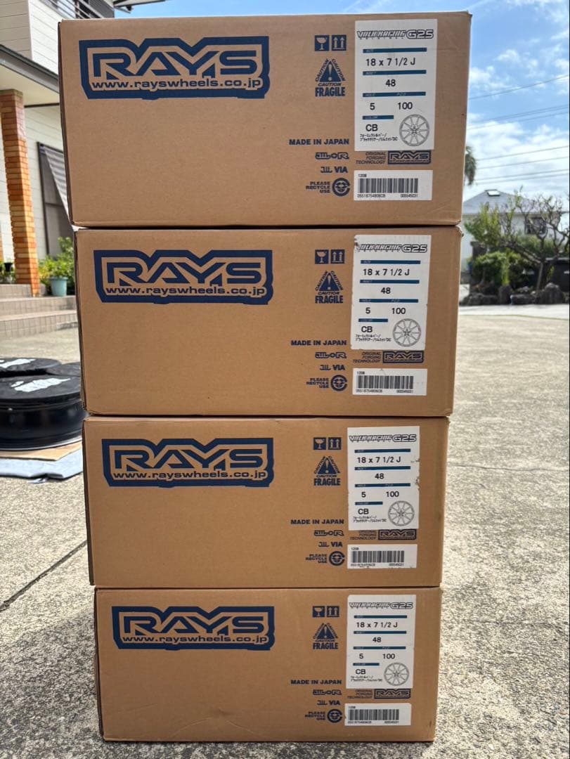 RAYS VOLK RACING G25 18インチ
