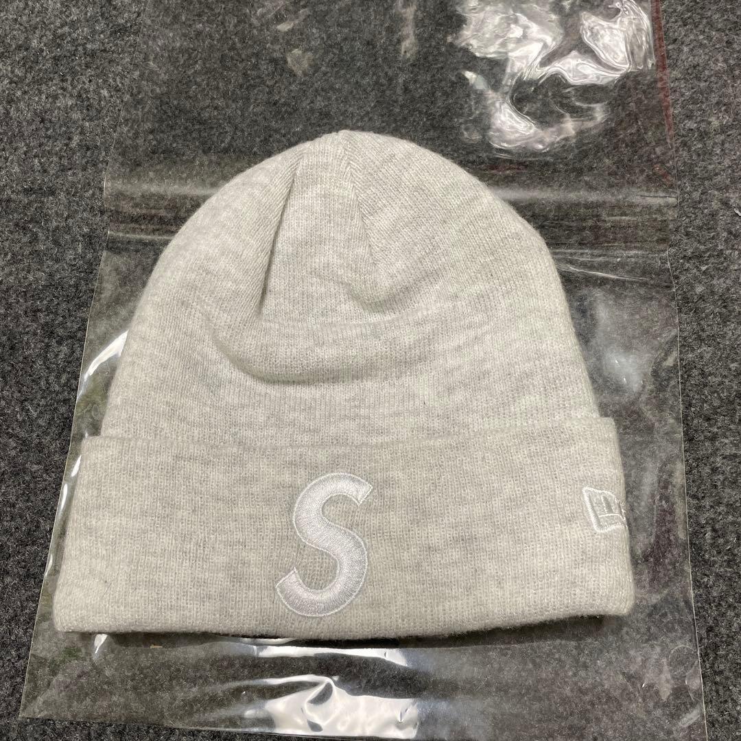 帽子 Supreme New Era S Logo Beanie \"Ash Grey\"