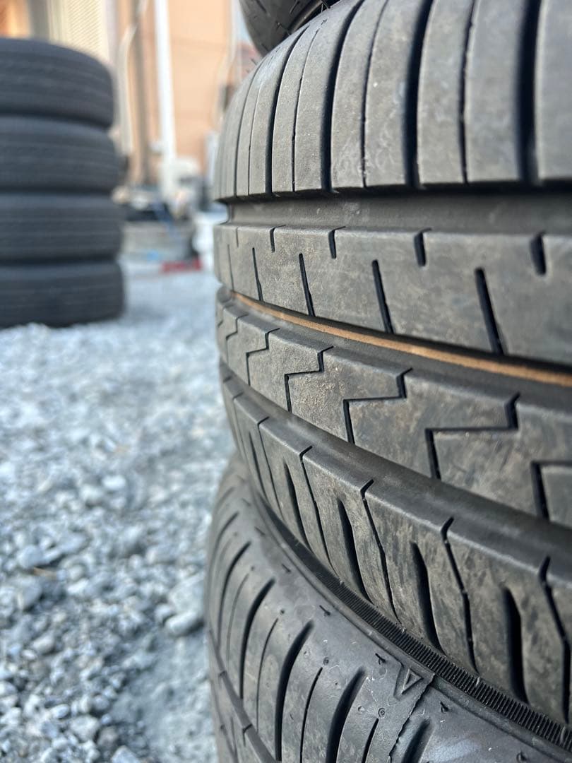 ファルケン　ze310 185/55r15 25年製　バリ山　美品