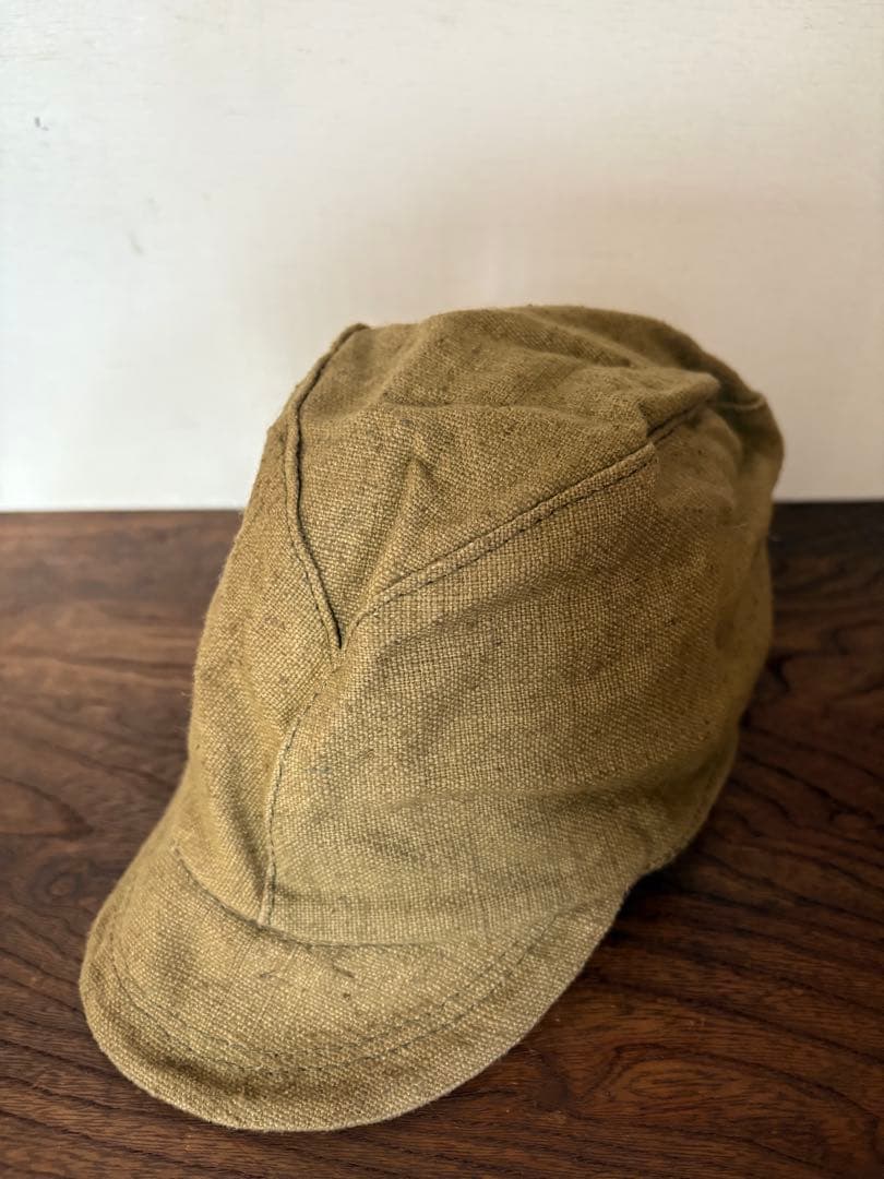 旧日本軍　国民帽　略帽　国民服　デッドストック品　当時もの