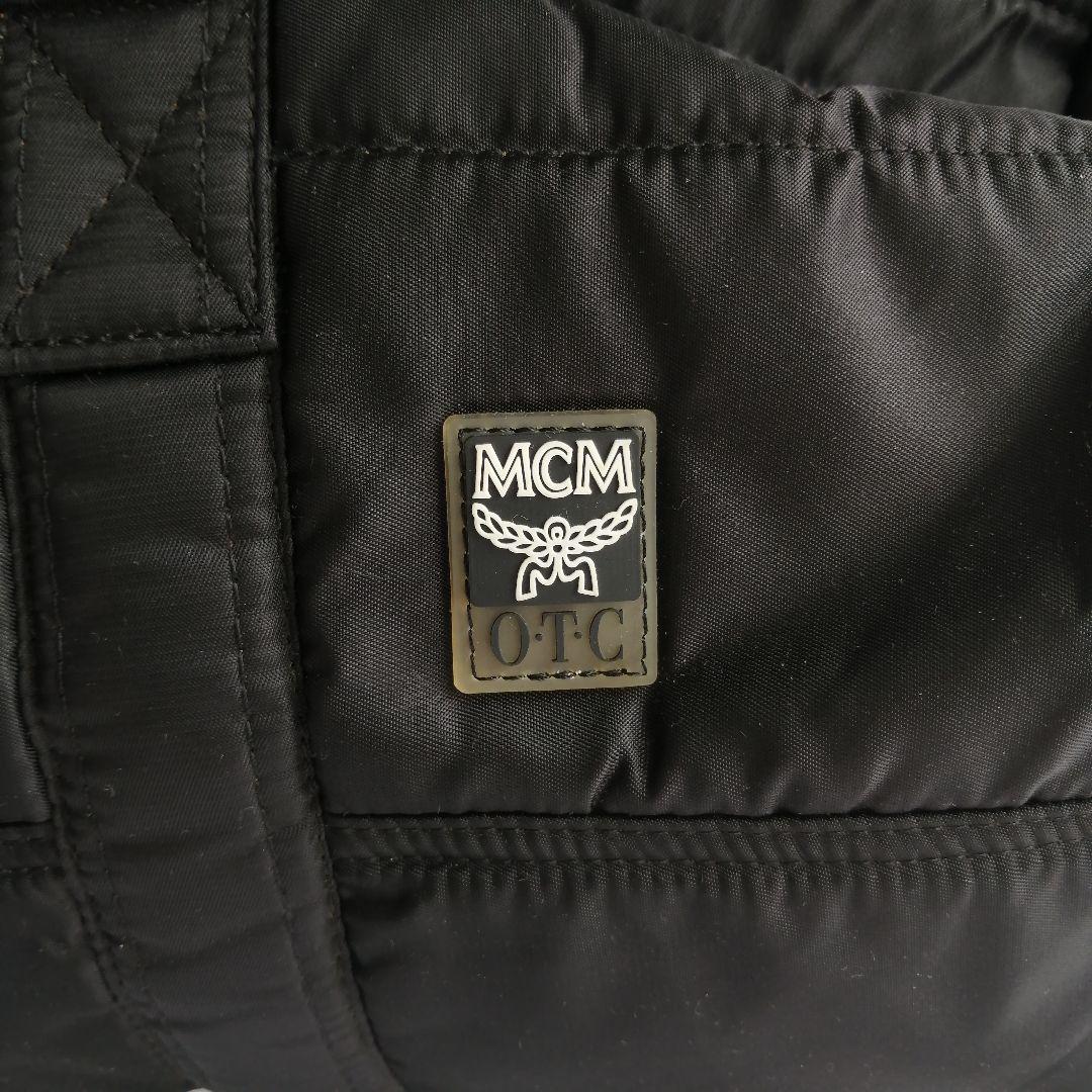 にゃみゃみょちょちゃみゅ！MCM ボストンバッグ ナイロン ブラック