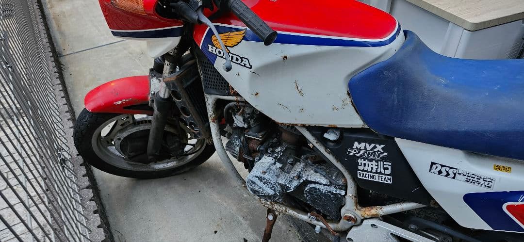 ホンダ MVX250F 　部品取り車