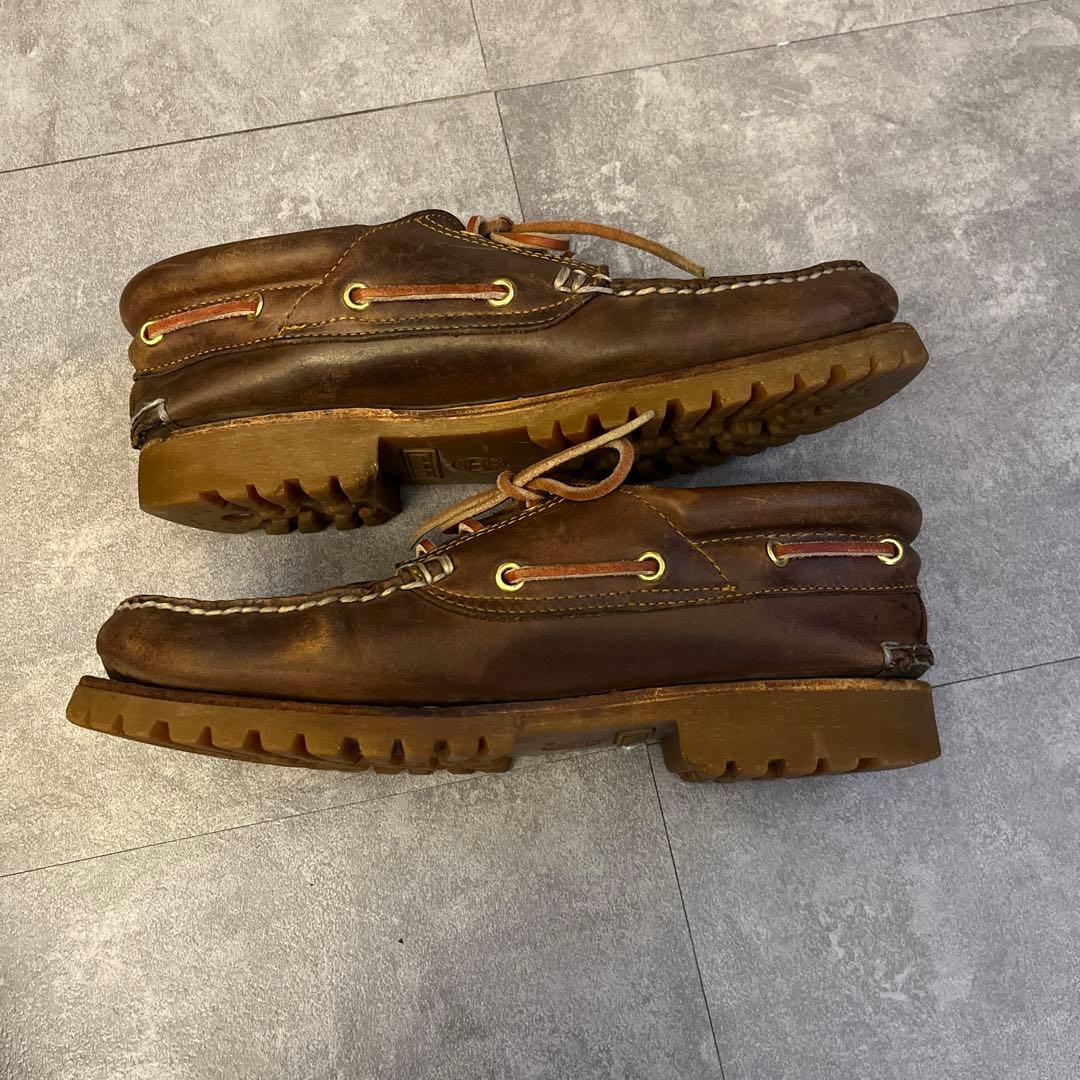 靴 Timberland 3EYE classic lug 26.5cm brown