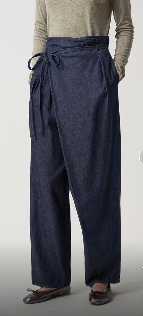 20時迄限定価格　Steven alanデニムカシュクールパンツ