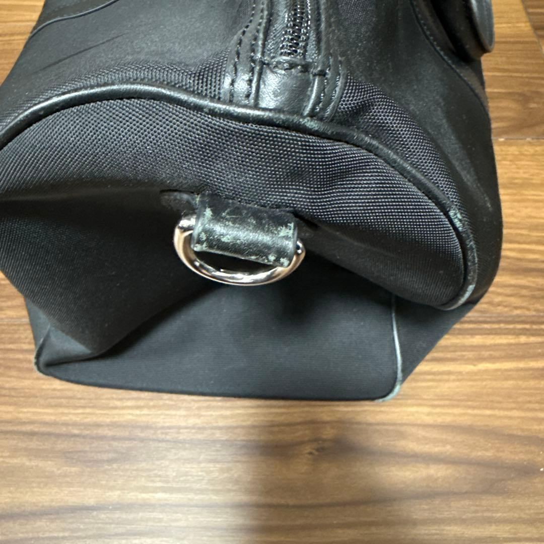 中古　ハンティングワールド×メルセデスベンツ　ボストンバッグ　黒