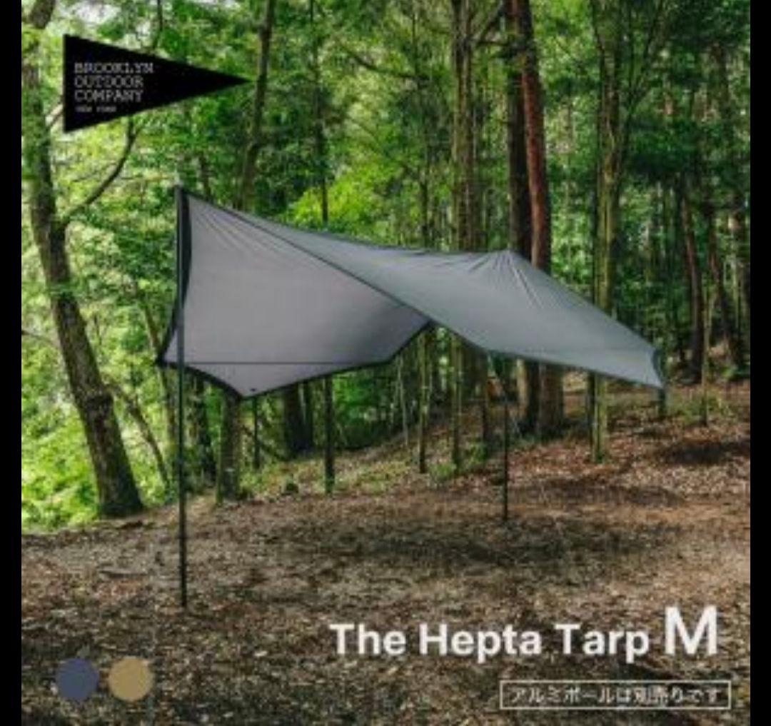 ブルックリンアウトドアカンパニー M 40Dナイロン タープM
