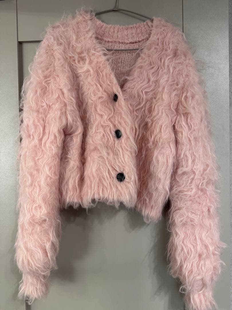 トップス THE TOE WESTMINSTER SHAGGY CARDIGAN