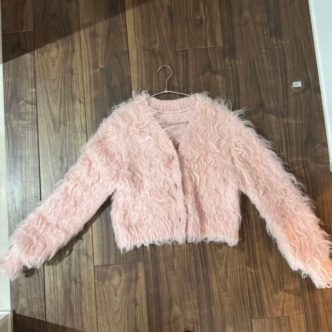 トップス THE TOE WESTMINSTER SHAGGY CARDIGAN