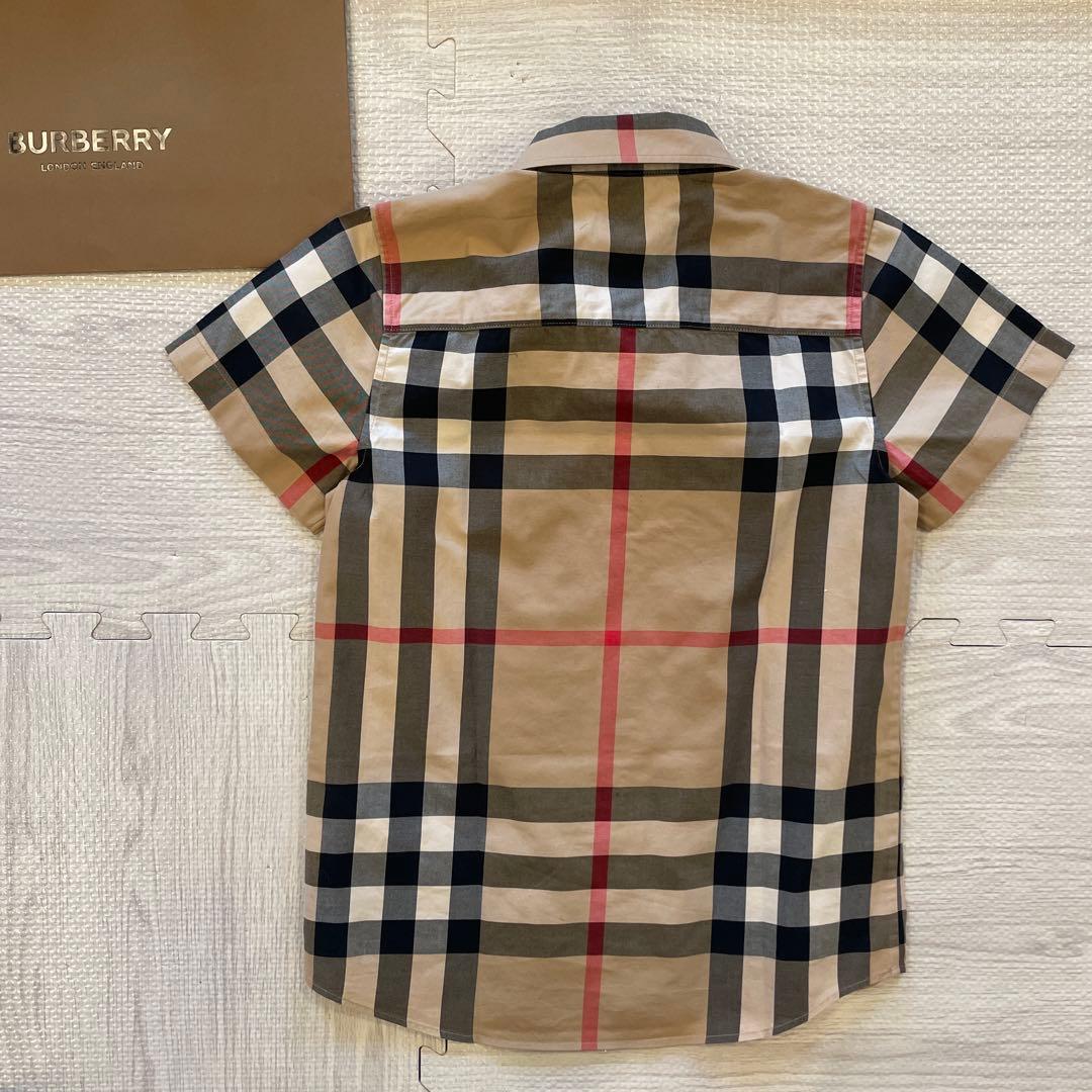Burberry バーバリー　キッズ セットアップ8Y 128 シャツ　パンツ