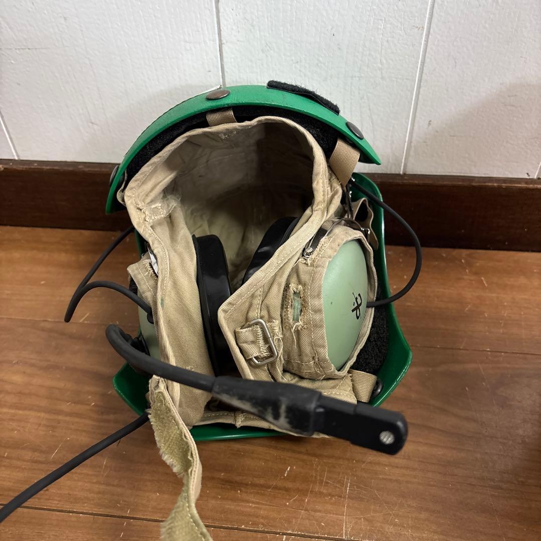 米軍実物　FLIGHT DECK CREWMAN'S HELMETSゴーグル付き