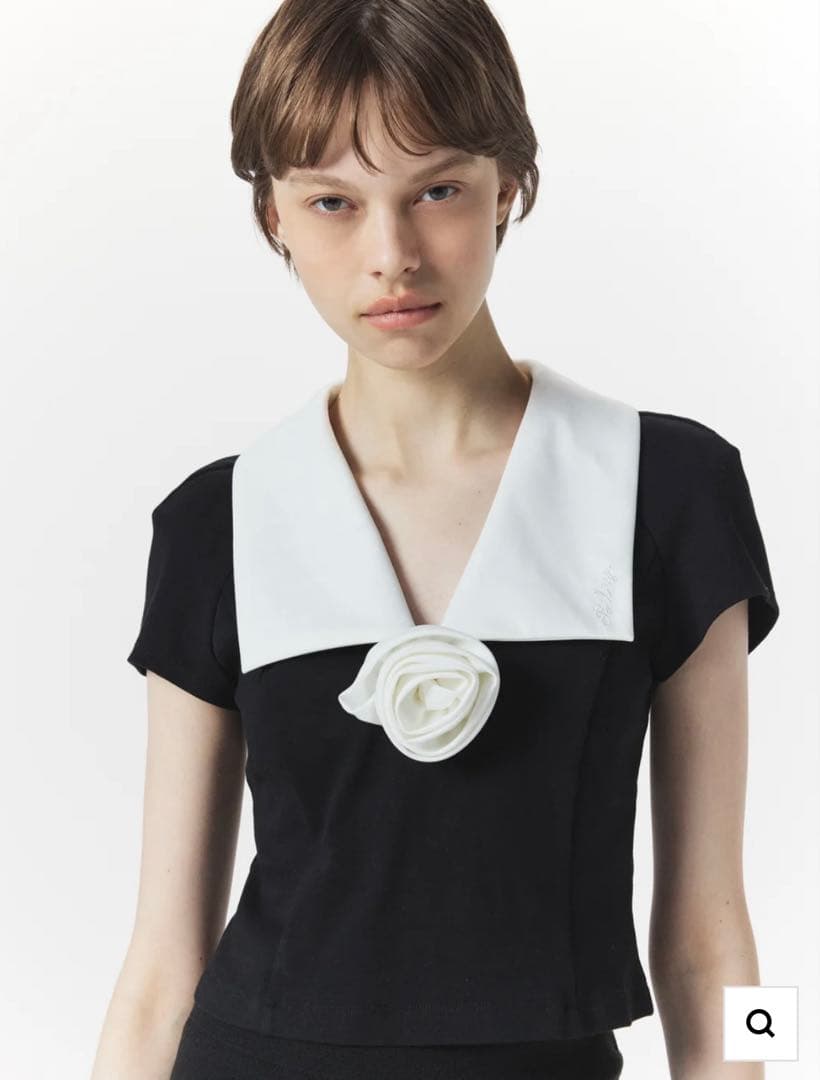 トップス STEPHANIE ROSETTE TOP
