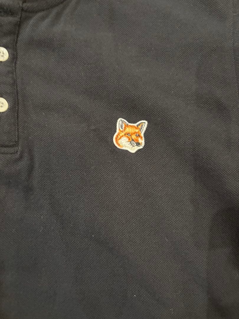 MAISON KITSUNE ポロシャツ ブラック L