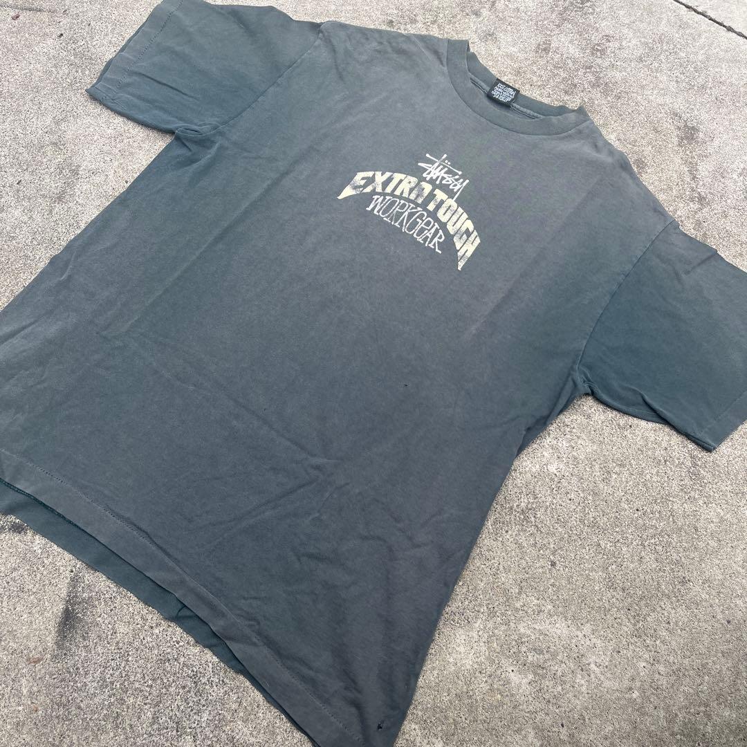 あ*あ様 oldstussy tシャツ 黒タグ　80s 古着　ヴィンテージ