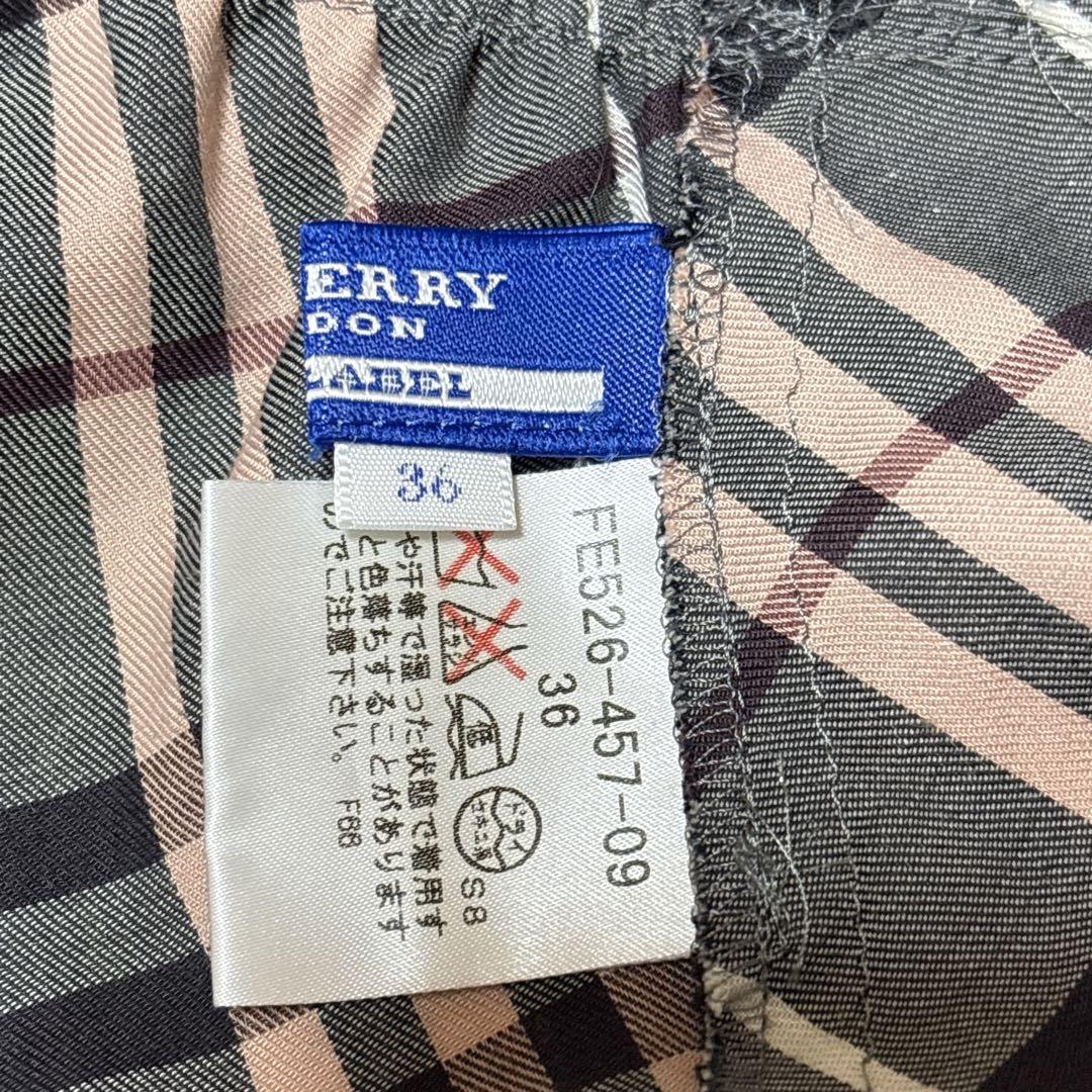 ⭐️BURBERRY LONDON⭐️ブルーレーベル チェック柄キャミソール36