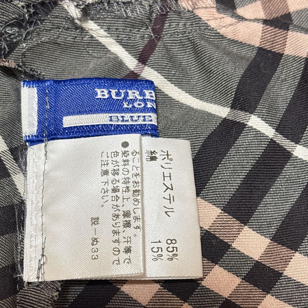 ⭐️BURBERRY LONDON⭐️ブルーレーベル チェック柄キャミソール36