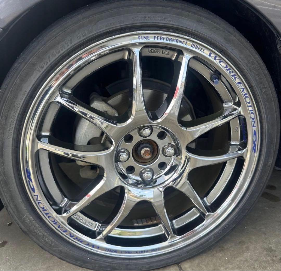 エモーション　cr kiwami １７インチ　4穴 pcd100