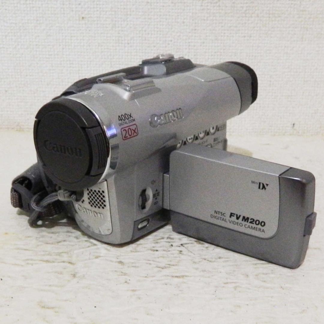 動作品 Canon FV M200 miniDV ビデオカメラ ダビングになどに